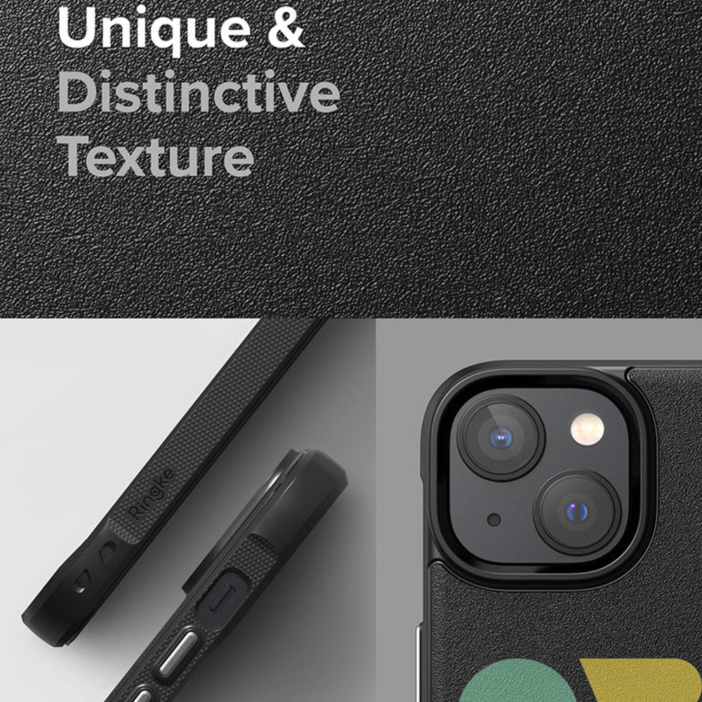 Picture of Apple iPhone 14 6.1 Case | Ringke Onyx Design Tough Heavy Duty Protection Case for Apple iPhone 14 6.1 (Block)