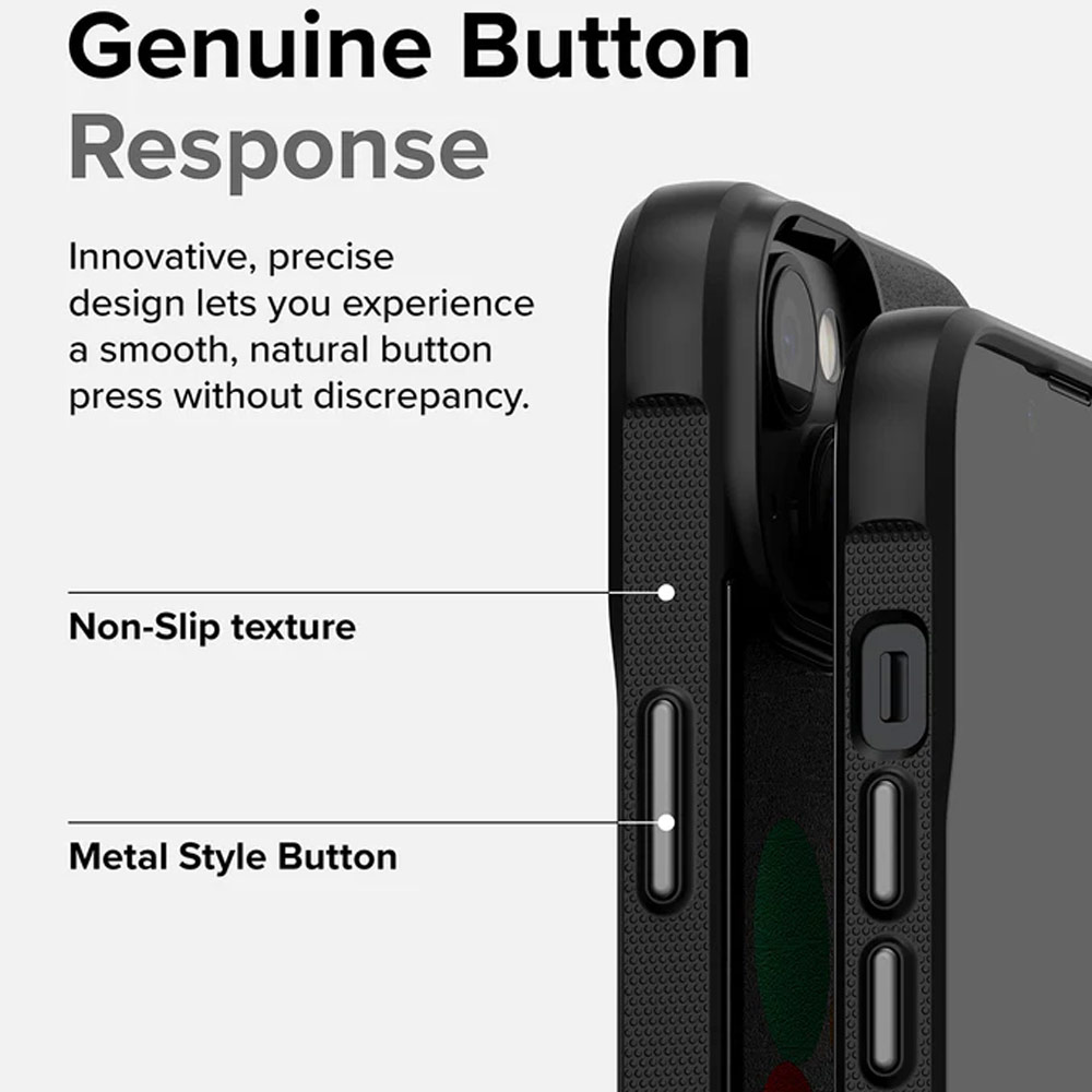 Picture of Apple iPhone 14 6.1 Case | Ringke Onyx Design Tough Heavy Duty Protection Case for Apple iPhone 14 6.1 (Block)