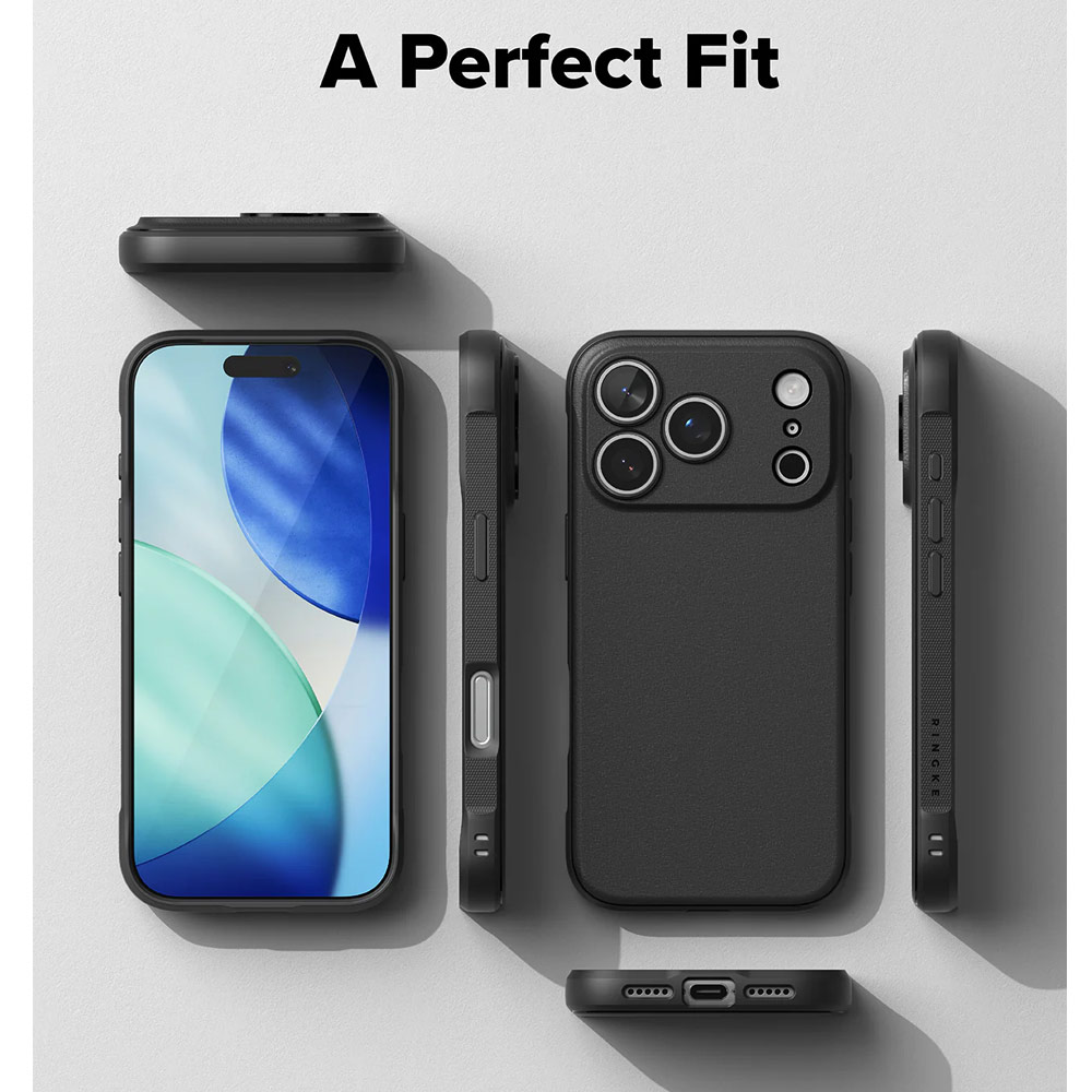 Picture of Apple iPhone 17 Pro Max 6.9 Case | Ringke Onyx Magnetic TPU Anti Finger Print Anti Slip Drop Protection Case for iPhone 17 Pro Max 6.9 (Black)