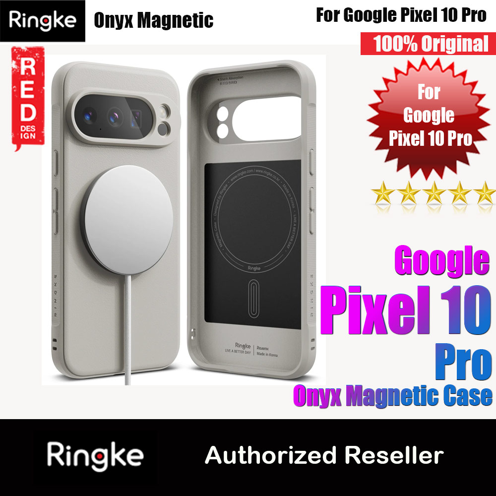 Picture of Ringke Onyx Magnetic Slim TPU Protection Case for Google Pixel 10 Pro (Warm Gray) Google Pixel 10 Pro- Google Pixel 10 Pro Cases, Google Pixel 10 Pro Covers, iPad Cases and a wide selection of Google Pixel 10 Pro Accessories in Malaysia, Sabah, Sarawak and Singapore 