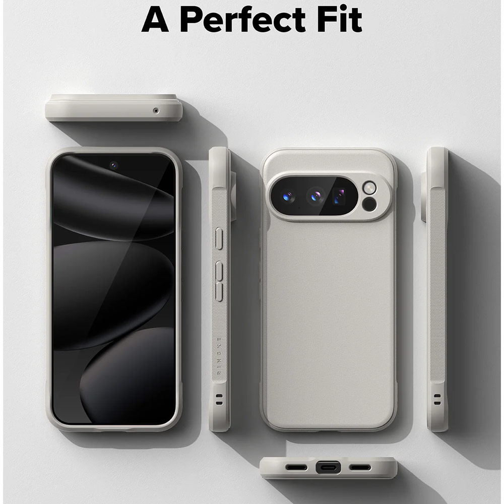 Picture of Google Pixel 10 Pro Case | Ringke Onyx Magnetic Slim TPU Protection Case for Google Pixel 10 Pro (Warm Gray)