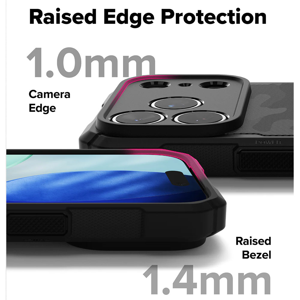 Picture of Apple iPhone 17 Pro Max 6.9 Case | Ringke Rugged Gear Magnetic Compatible Drop Protection Case for iPhone 17 Pro Max 6.9 (Black Camo)