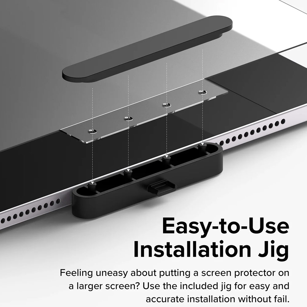 Picture of Apple iPad Air 13 M2 2024 Screen Protector | Ringke Hard Film Screen Protector for iPad Air 13 M2 2024 M3 2025 (2pcs)