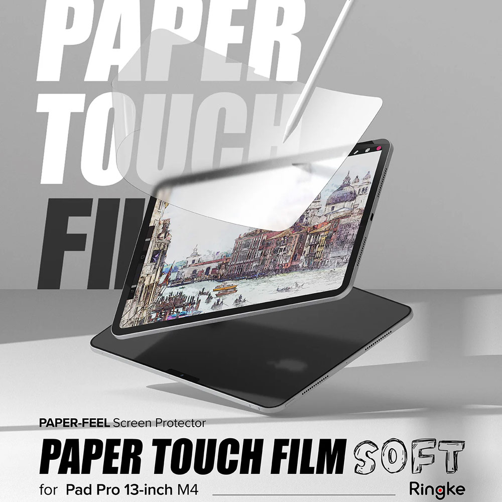 Picture of Apple iPad Pro 13 M4 2024 Screen Protector | Ringke Soft Film Screen Protector for iPad Pro 13 M4 2024 (2pcs)