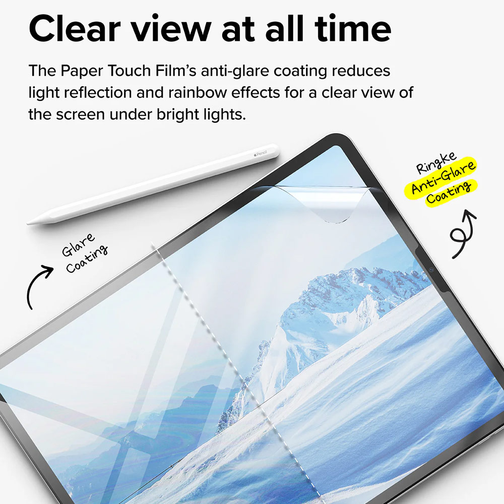 Picture of Apple iPad Pro 13 M4 2024 Screen Protector | Ringke Soft Film Screen Protector for iPad Pro 13 M4 2024 (2pcs)