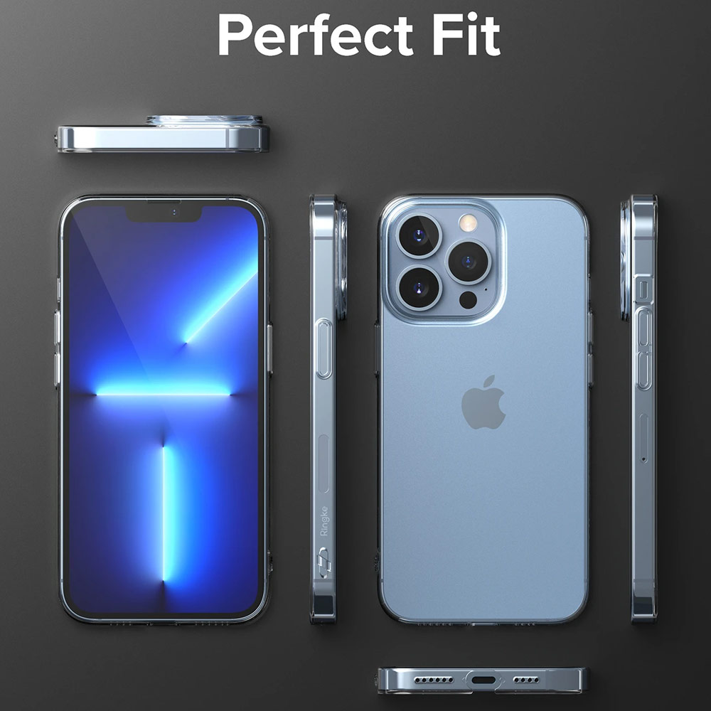 Picture of Apple iPhone 13 Pro 6.1 Case | Ringke Slim Protection Anti Yellowing Crystal Clear Case for Apple iPhone 13 Pro 6.1 (Clear)