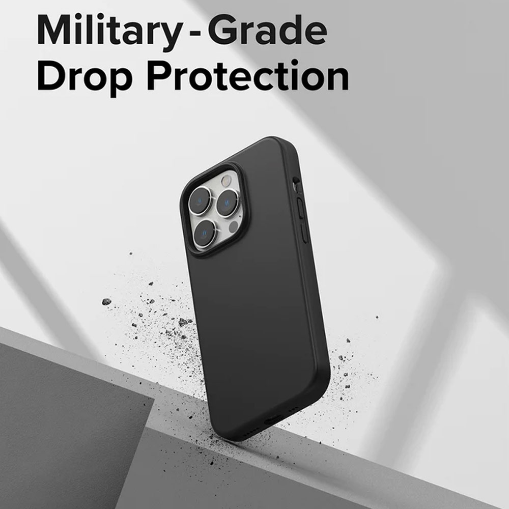 Picture of Apple iPhone 14 Pro Max 6.7 Case | Ringke Soft Liquid Silicone Protection Case for iPhone 14 Pro Max 6.7 (Stone)