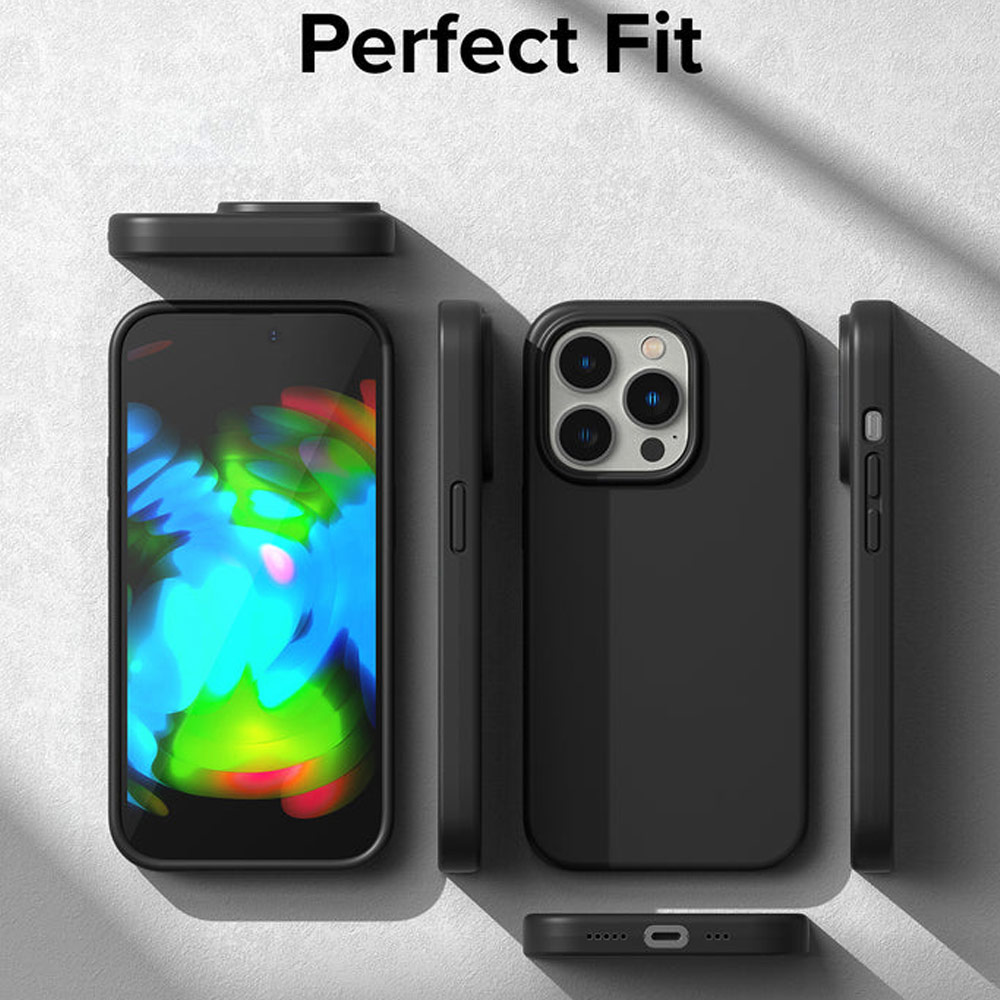 Picture of Apple iPhone 14 Pro Max 6.7 Case | Ringke Soft Liquid Silicone Protection Case for iPhone 14 Pro Max 6.7 (Stone)