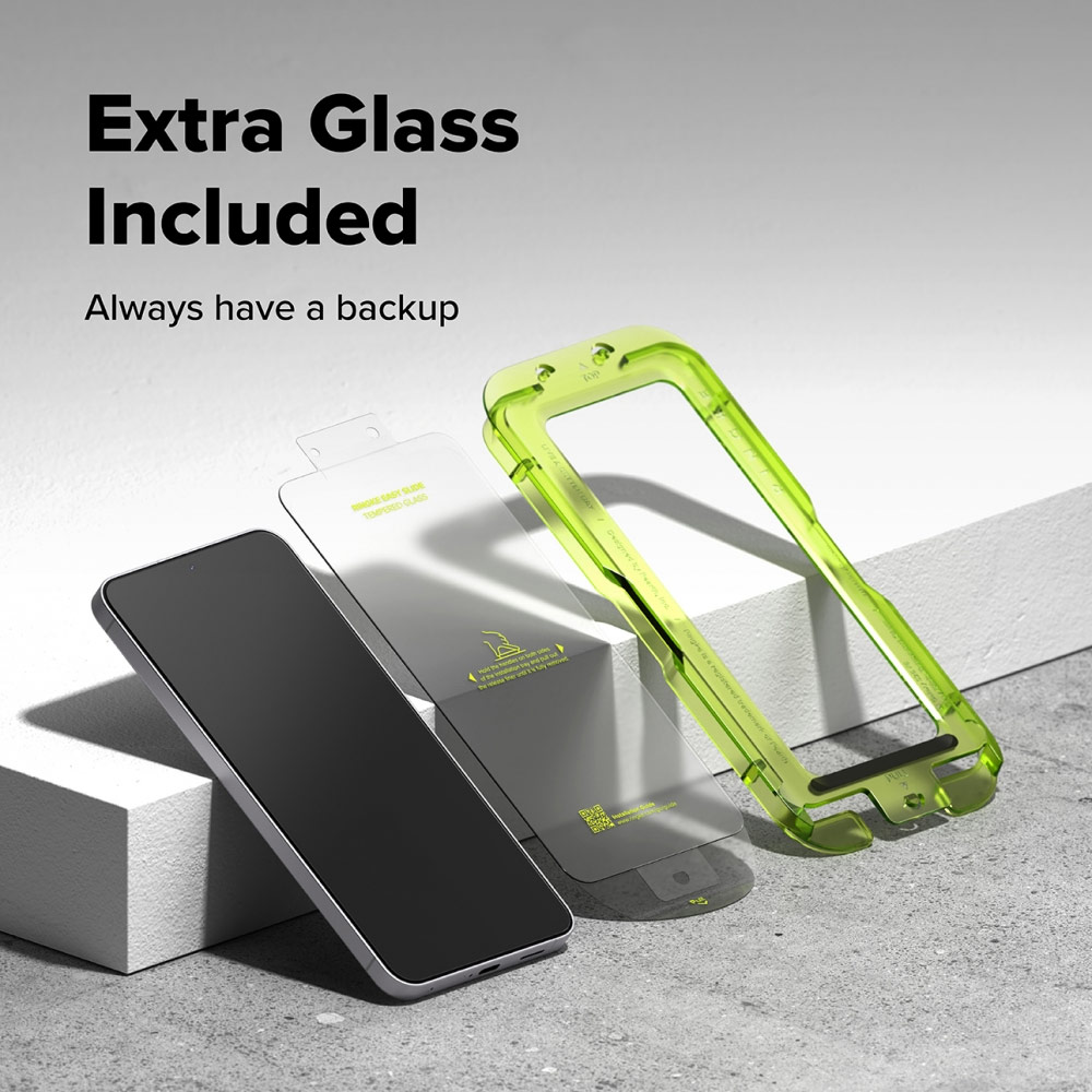 Picture of Samsung Galaxy S25 FE Screen Protector | Ringke Easy Slide Tempered Glass Screen Protector for Samsung Galaxy S25 FE (Clear) 2pcs