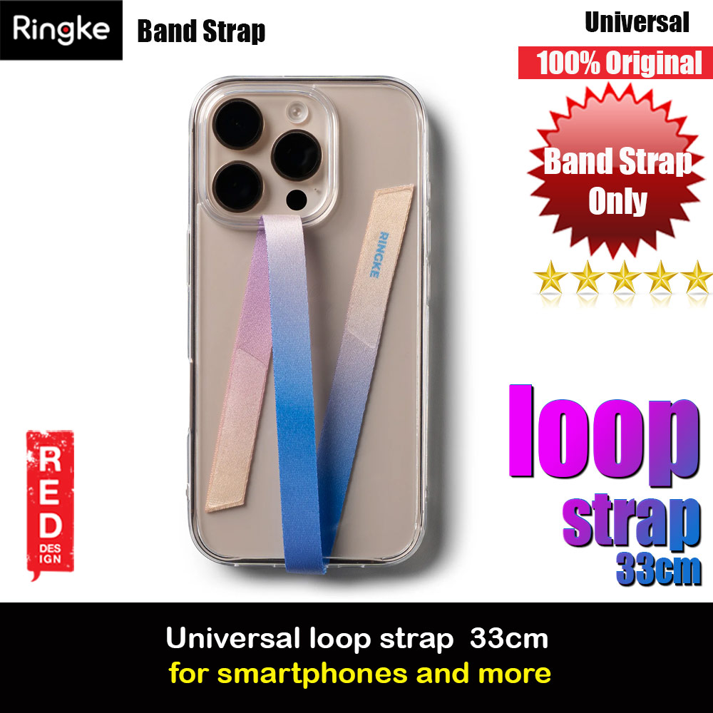 Picture of Ringke Universal Loop Band Strap for smartphones (Aurora) Red Design- Red Design Cases, Red Design Covers, iPad Cases and a wide selection of Red Design Accessories in Malaysia, Sabah, Sarawak and Singapore 