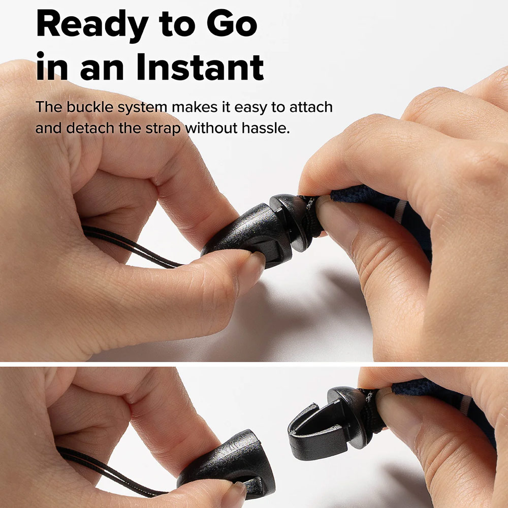 Picture of Ringke Your device will stay floating with our Ringke Floating Strap (Black)