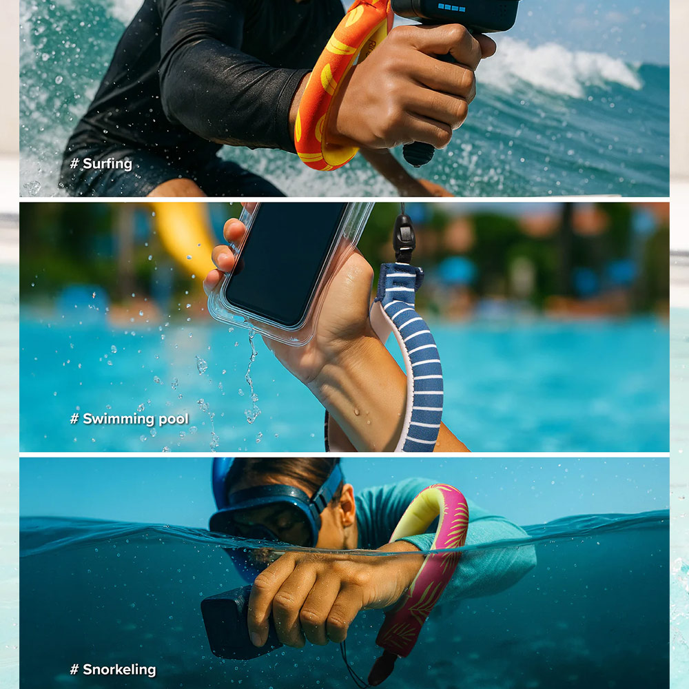 Picture of Ringke Your device will stay floating with our Ringke Floating Strap (Banana)