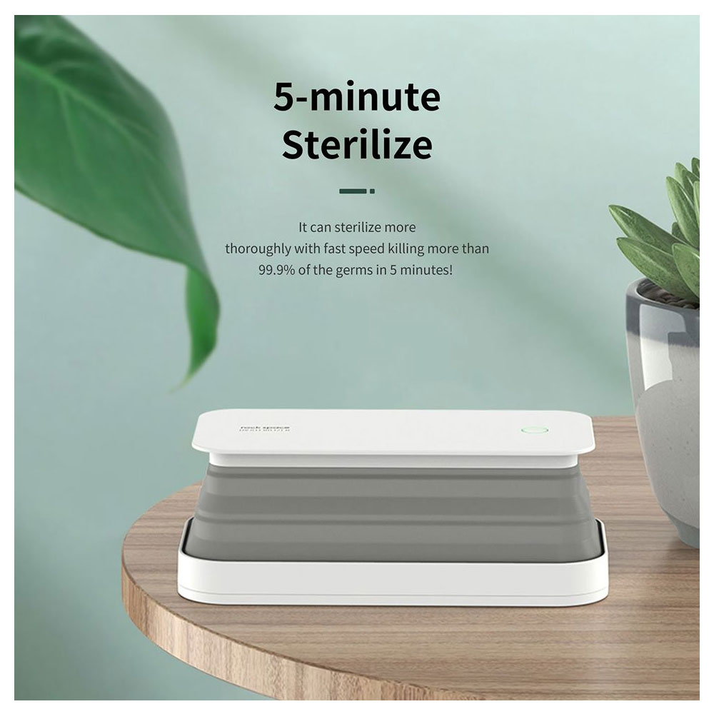 Picture of Rockspace Multifunction UV Light Sanitizer Sterilizer Box Kill Germ bacteria for Smartphone Smartwatch Airpods