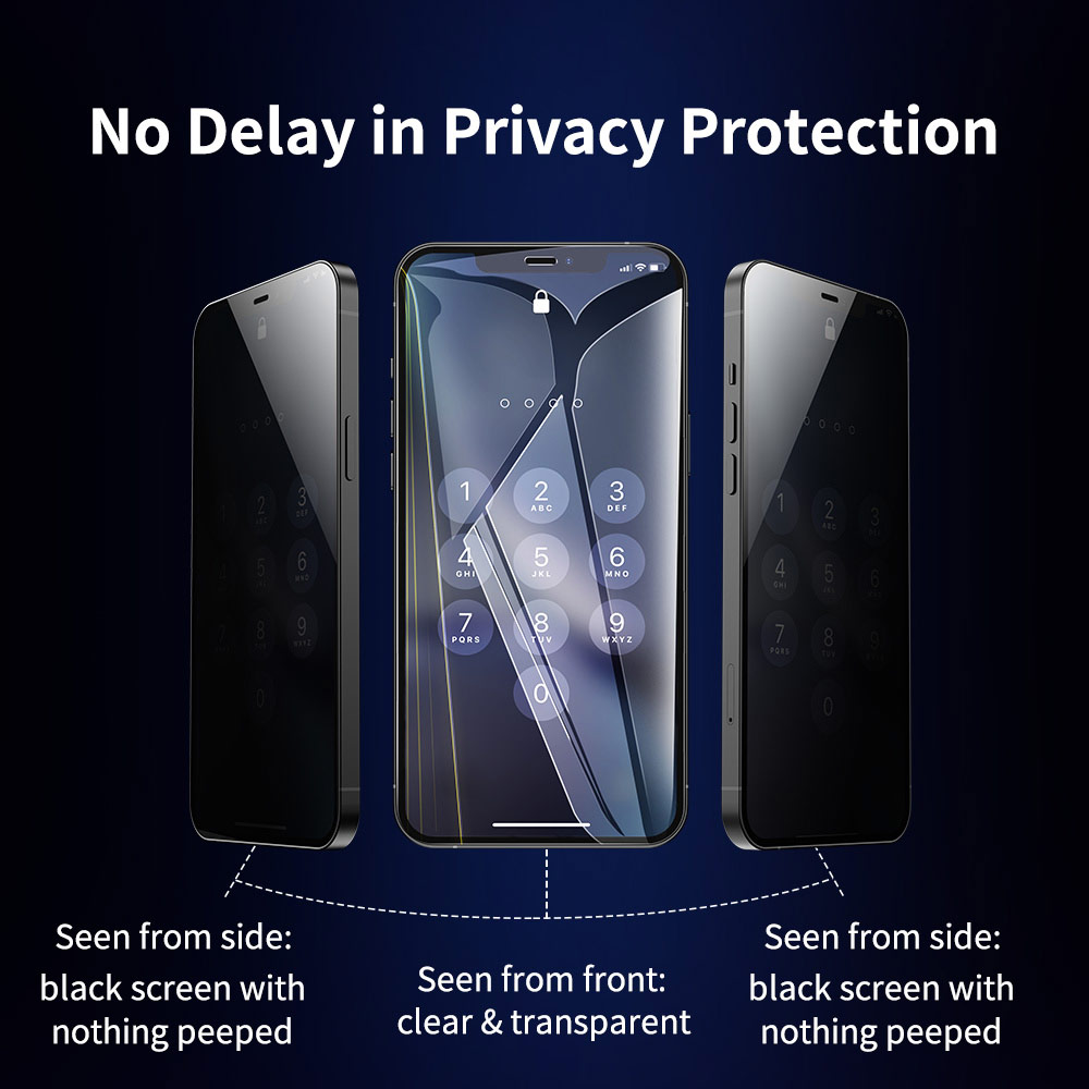 Picture of XiaoMi Mi 10T Pro Mi 10T 5G Screen Protector | Rock Space Custom Made Crack Proof Explosion Proof Flexible TPU Soft Screen Protector for Xiaomi Mi 10T Pro Mi 10T 5G (Privacy Anti View Anti Peep Matte)