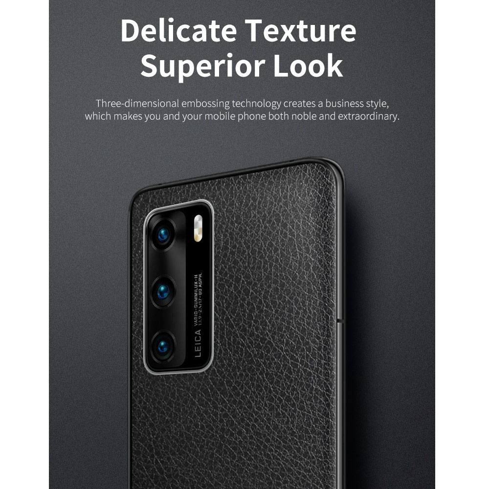 Picture of Apple iPhone 11 6.1 | Rock Space Custom Made for All Phone Model Leather Like Series Back Film Protector Sticker for Any Phone Model (Black)