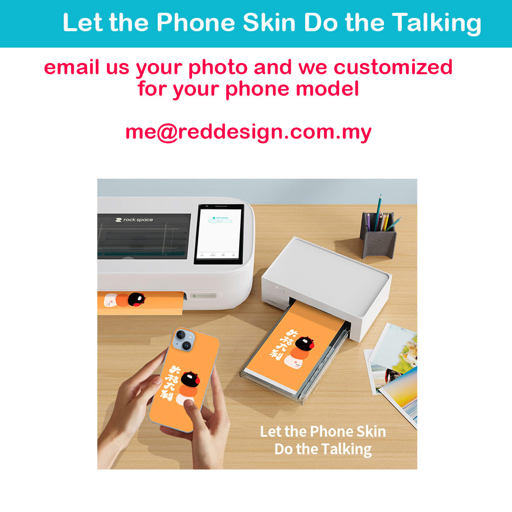 Picture of Rock Space DIY 自定 定制 设计 手机背膜 贴纸 DIY Customize High Quality Print Phone Skin Sticker for Multiple Phone Model with Multiple Photo Images Gallery or with Own Phone Text (New York City)