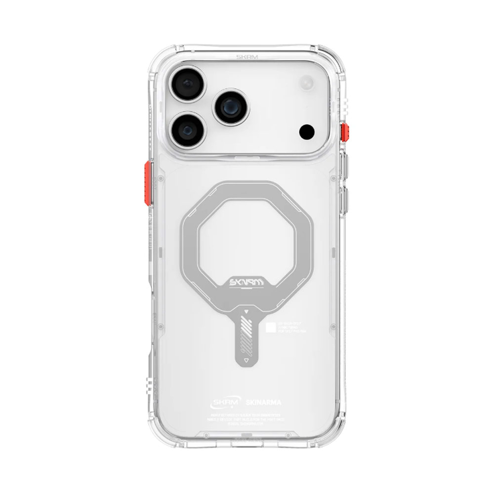 Picture of Apple iPhone 17 Pro Max 6.9 Case | Skinarma Saido Magcharge Drop Protection Case for iPhone 17 Pro Max 6.9 (Clear)