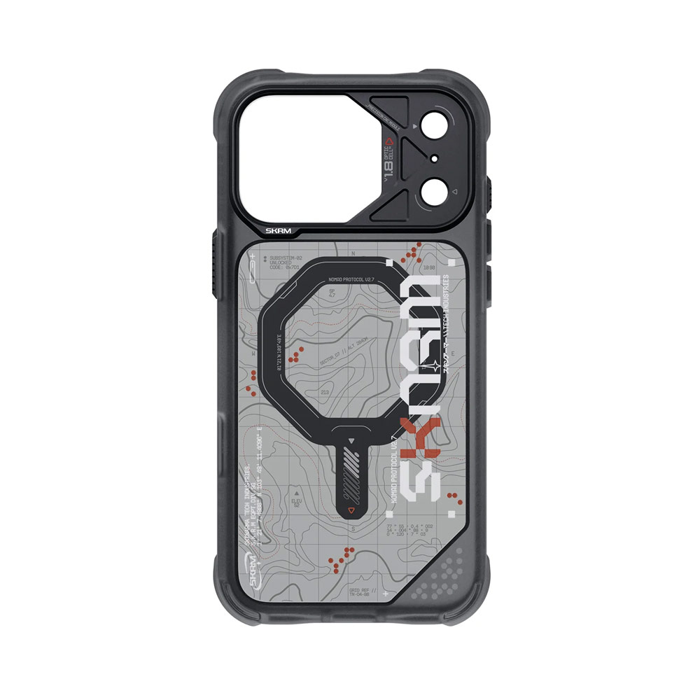 Picture of Apple iPhone 18 Pro Max Case | Skinarma Sonar Magnetic Charge Drop Protection Case with Camera Control Button for iPhone 18 Pro Max 6.9 - Black