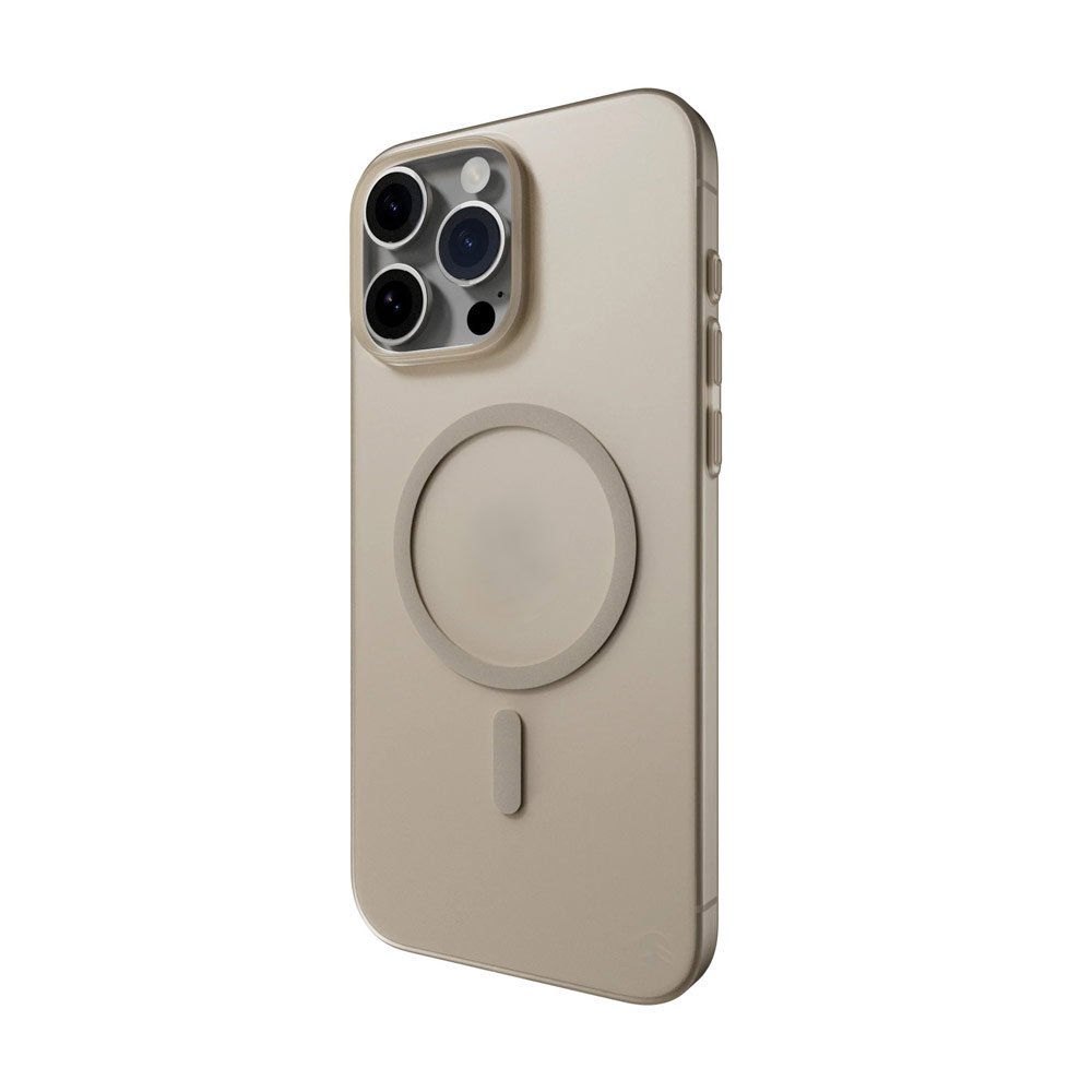Picture of Apple iPhone 16 Pro 6.3 Case | Switcheasy 0.35mm Ultra Slim Thin Msafe Magnetic Compatible Case for iPhone 16 Pro 6.3 (Desert)