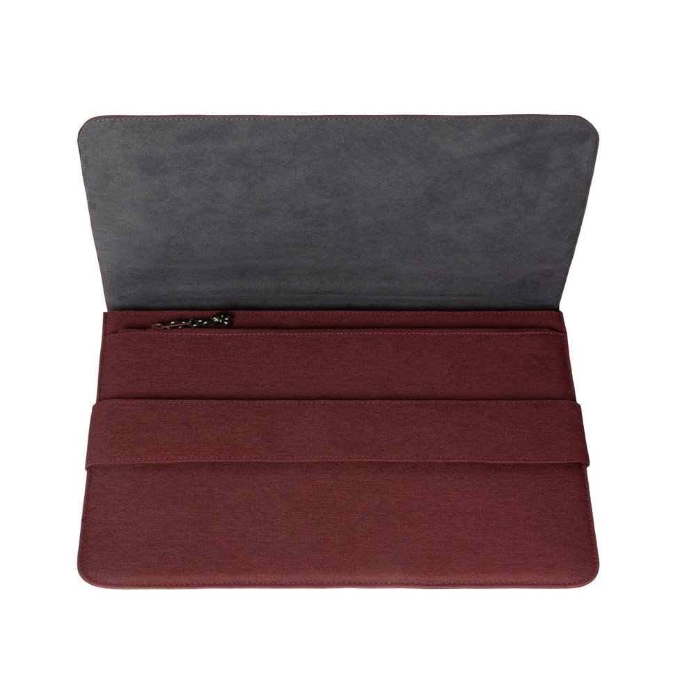Picture of UAG [U] MOUVE Laptop Tablet Macbok Sleeve and Interior zipper pocket for pens small accessories for Laptop Macbook Tablet up to 13 inches ( Aubergine)