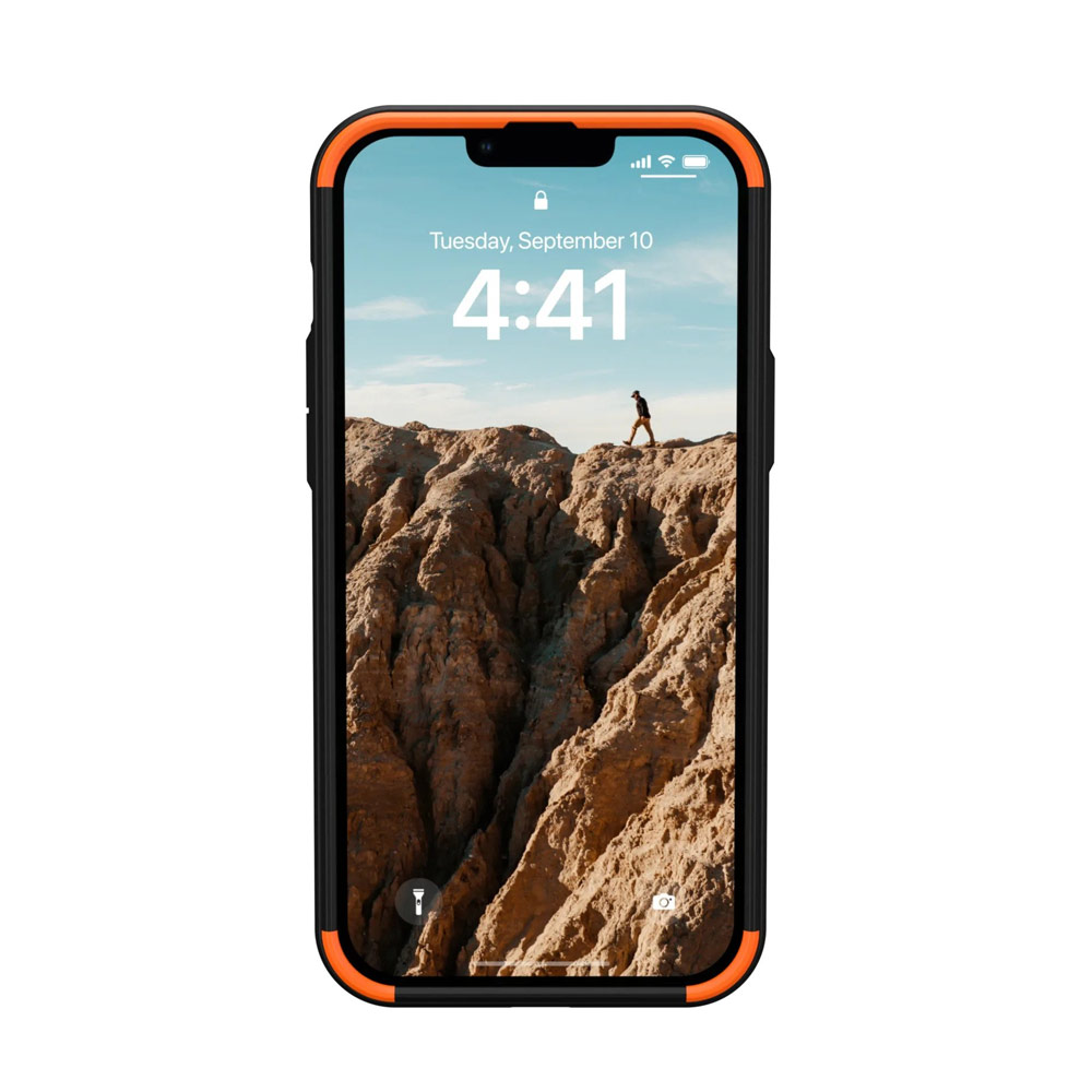 Picture of Apple iPhone 14 Plus 6.7 Case | UAG Civilian Drop Proof Protection Case with Magsafe Compatible for iPhone 14 Plus 6.7 (Black)