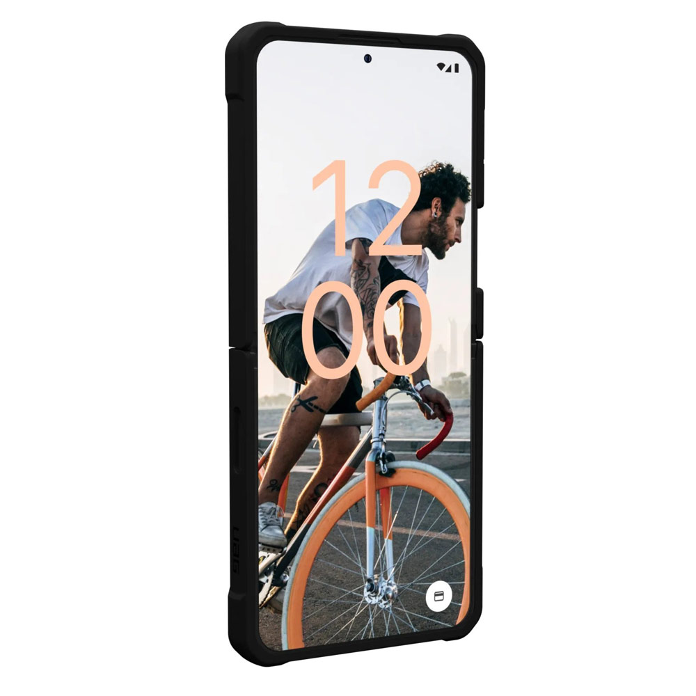 Picture of Samsung Galaxy Z Flip 4 Case | UAG Civilian Series Drop Protection Case with Hinge Protection for Samsung Galaxy Z Flip 4 (Mallard)