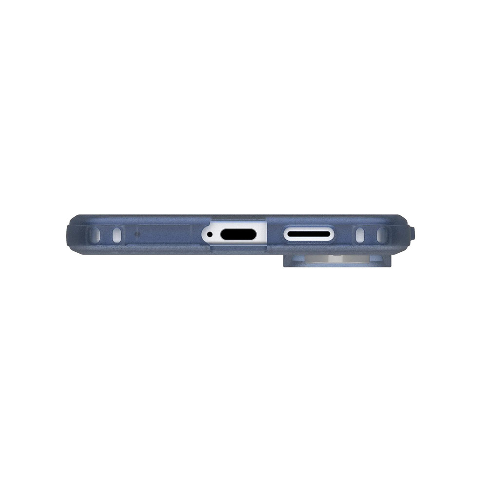 Picture of Samsung Galaxy S25 Edge Case | UAG Dot Series Lightweight PC and TPU Protection Magnetic Case for Galaxy S25 Edge (Cloud Blue)