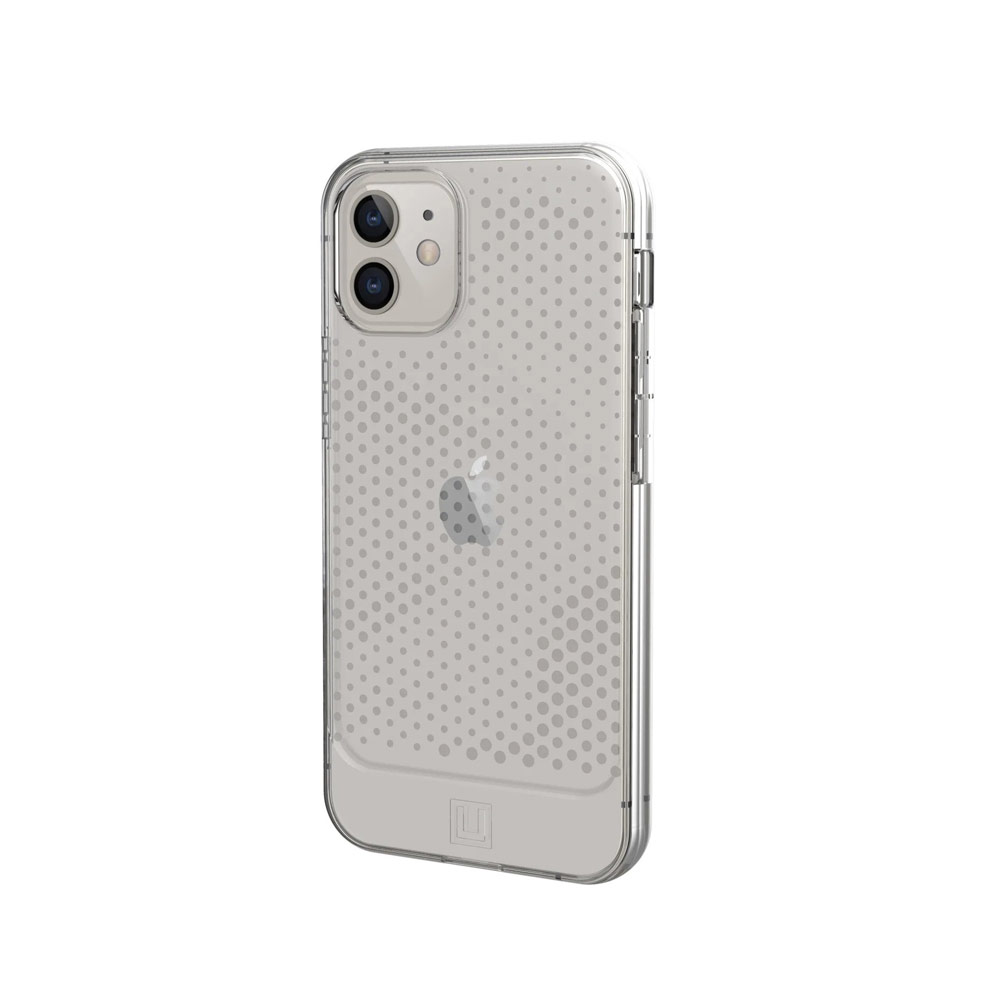 Picture of Apple iPhone 12 mini 5.4 Case | UAG Lucent Series Protection Soft Case for iPhone 12 Mini 5.4 (Ice)