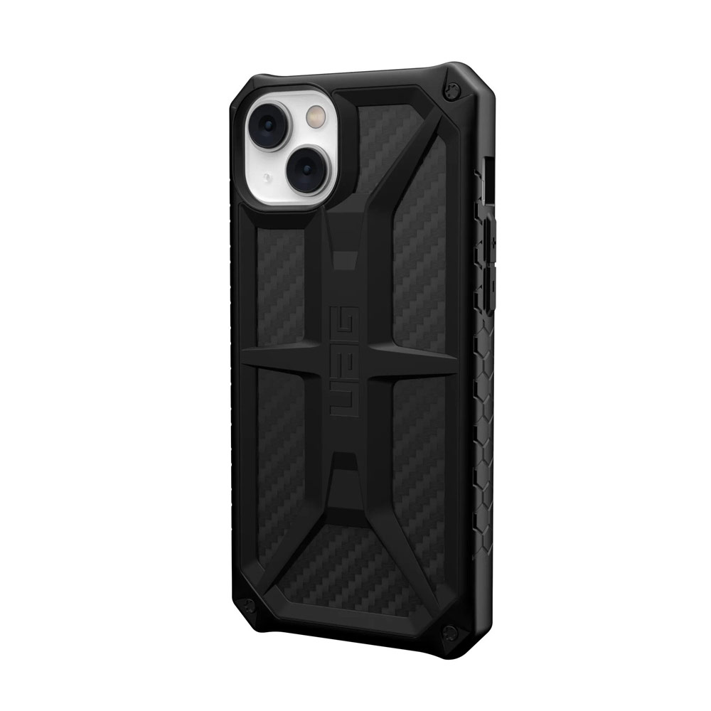 Picture of Apple iPhone 14 Plus 6.7 Case | UAG Monarch Drop Proof Protection Case for iPhone 14 Plus 6.7 (Carbon Fiber)