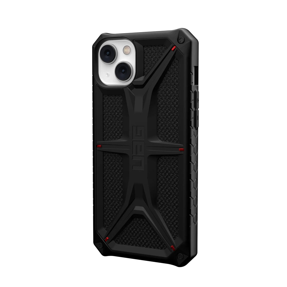 Picture of Apple iPhone 14 Plus 6.7 Case | UAG Monarch Drop Proof Protection Case for iPhone 14 Plus 6.7 (Kevlar Black)