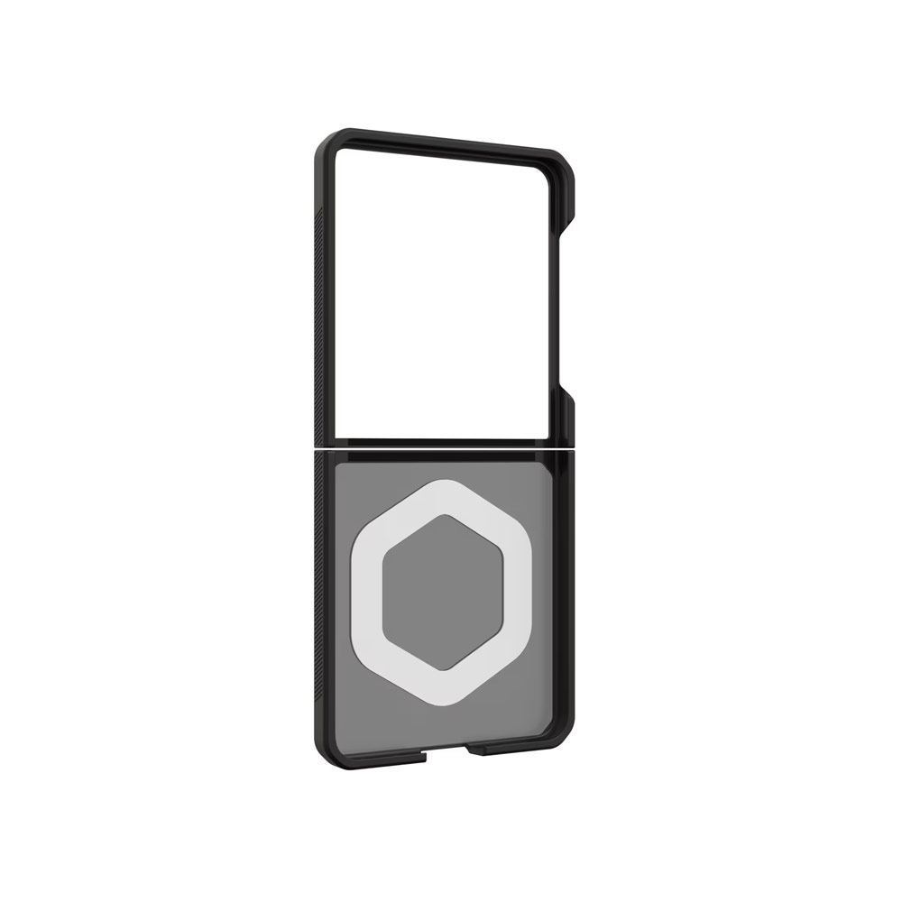 Picture of Samsung Galaxy Z Flip 8 Case | UAG Galaxy Z Flip 8 Case Mouve Slim Lightwight Protection Magnetic Case Cover Casing with Camera Protection Bezel Design (Ash)