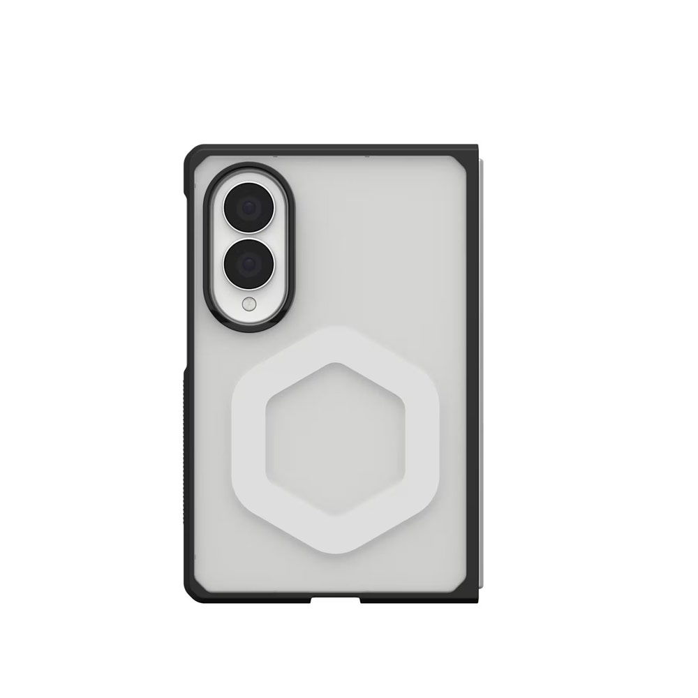 Picture of Samsung Galaxy Z Fold 8 Case | UAG Galaxy Z Fold 8 Case Mouve Slim Lightwight Protection Magnetic Case Cover Casing with Camera Protection Bezel Design (Ice)