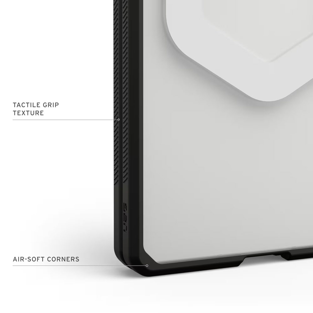 Picture of Samsung Galaxy Z Fold 8 Ultra Case | UAG Galaxy Z Fold 8 Ultra Case Mouve Slim Lightwight Protection Magnetic Case Cover Casing with Camera Protection Bezel Design (Ice)