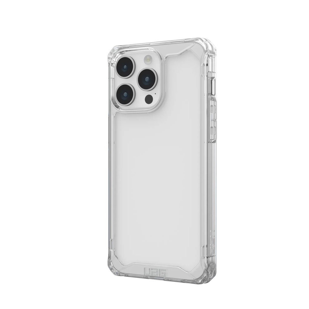 Picture of Apple iPhone 15 Pro 6.1 Case | UAG Plyo Drop Proof Shock Impact Resistant Transparent Clear Case for iPhone 15 Pro 6.1 (Ice)