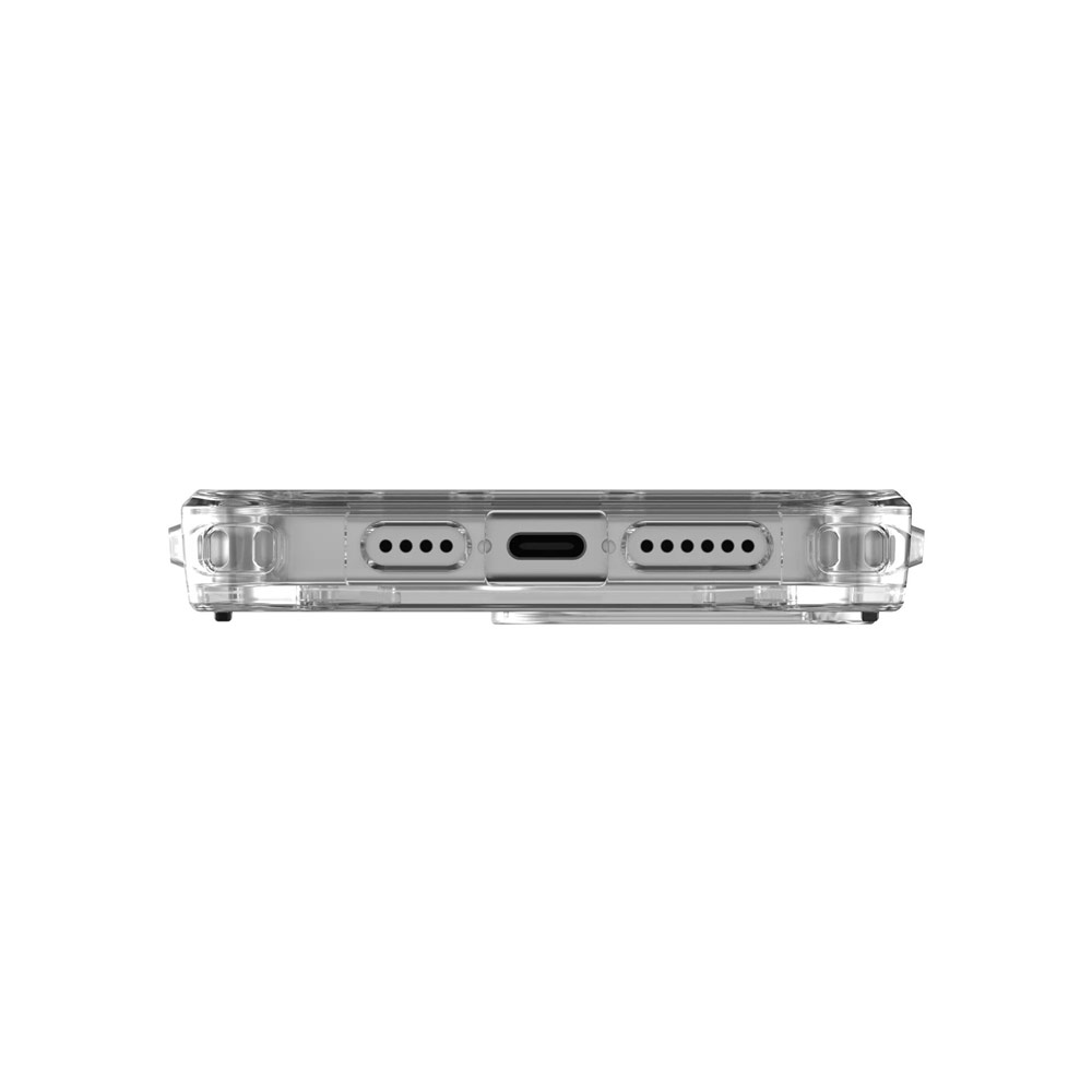 Picture of Apple iPhone 15 Pro Max 6.7 Case | UAG Plyo Magsafe Compatible Drop Proof Shock Impact Resistant Transparent Clear Case for iPhone 15 Pro Max 6.7 (Ice White)