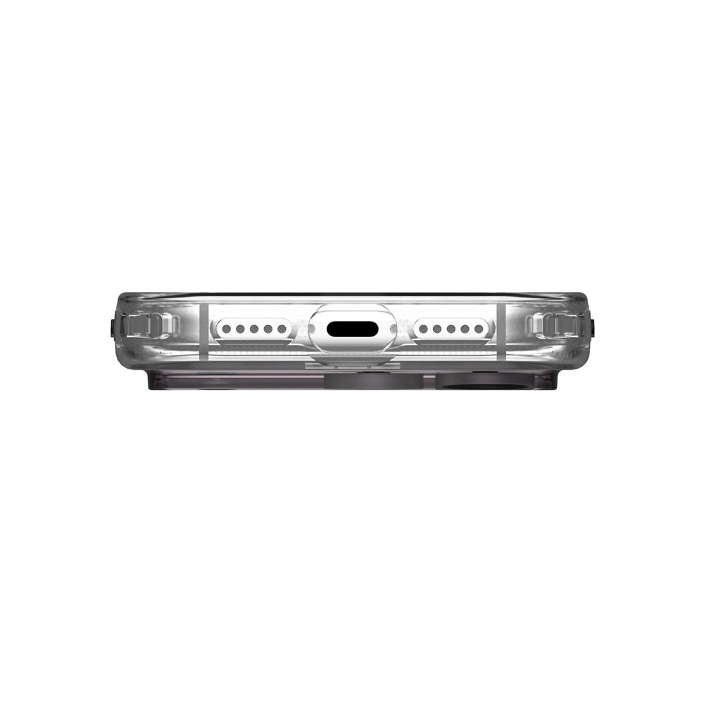 Picture of Apple iPhone 17 Pro 6.3 Case | UAG Plyo Magsafe Compatible Drop Proof Clear Case for iPhone 17 Pro 6.3 (Black Clear Ombre)
