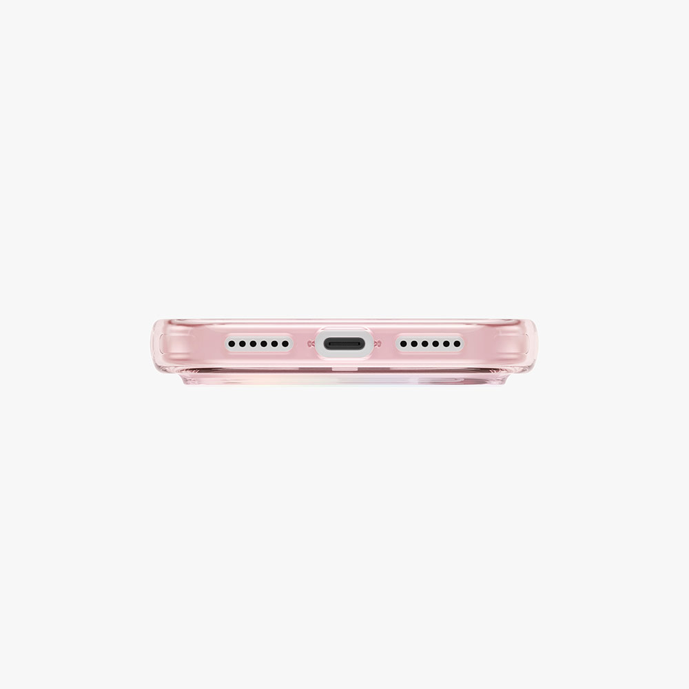 Picture of Apple iPhone 17 Pro Max 6.9 Case | Uniq Iridescia Magclick Protection Holography Case for iPhone 17 Pro Max 6.9 (Pink Prism)