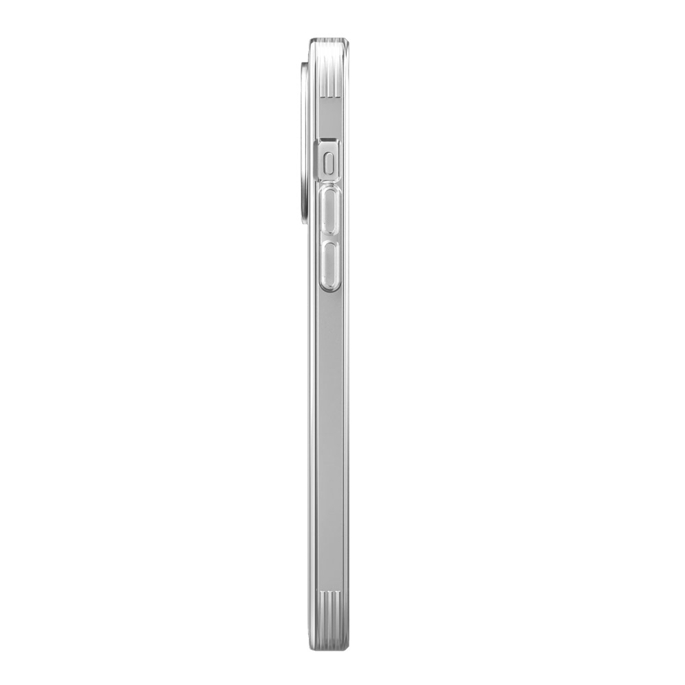 Picture of Apple iPhone 14 6.1 Case | Uniq Air Fender Slim Ultra Light Flex Soft Drop Protection Case for iPhone 14 6.1 (Nule Transparent Clear)