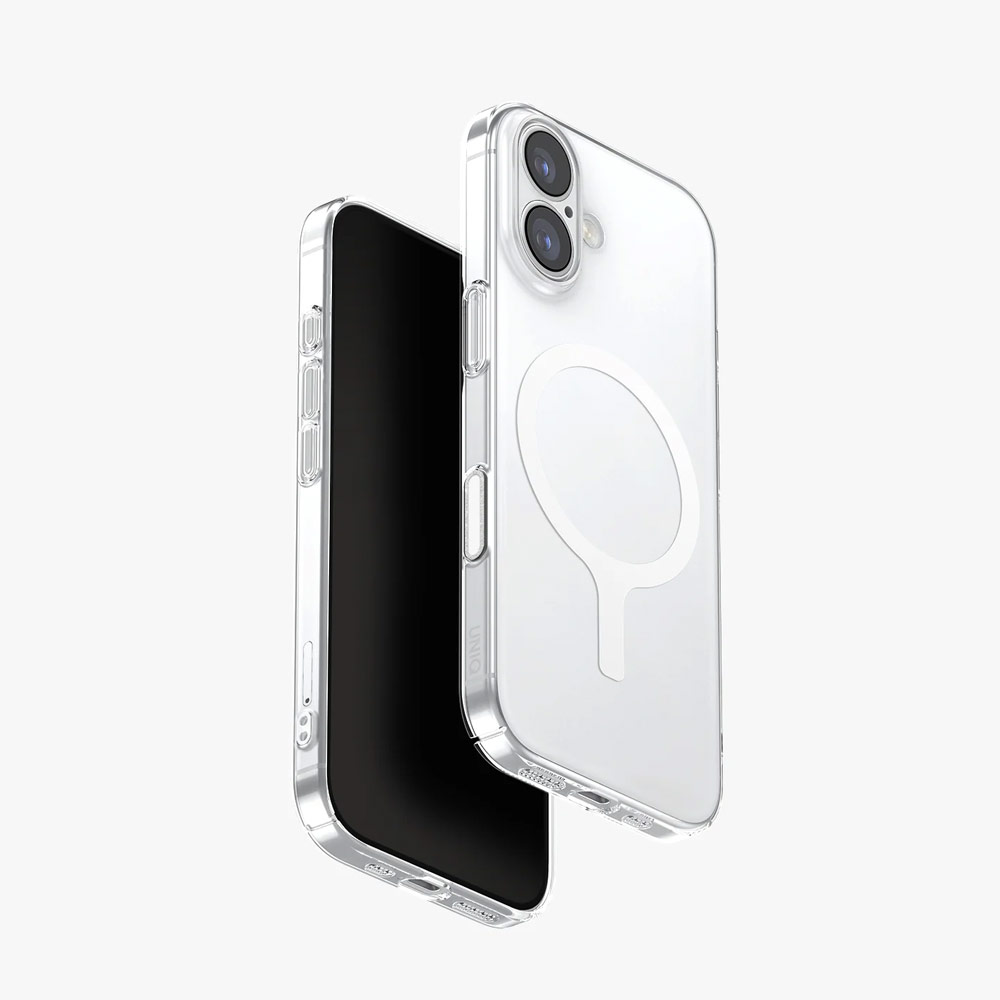 Picture of Apple iPhone 17 6.3 Case | Uniq Airsuit Magclick Ultra Slim Protection Case for iPhone 17 6.3 (Clear)