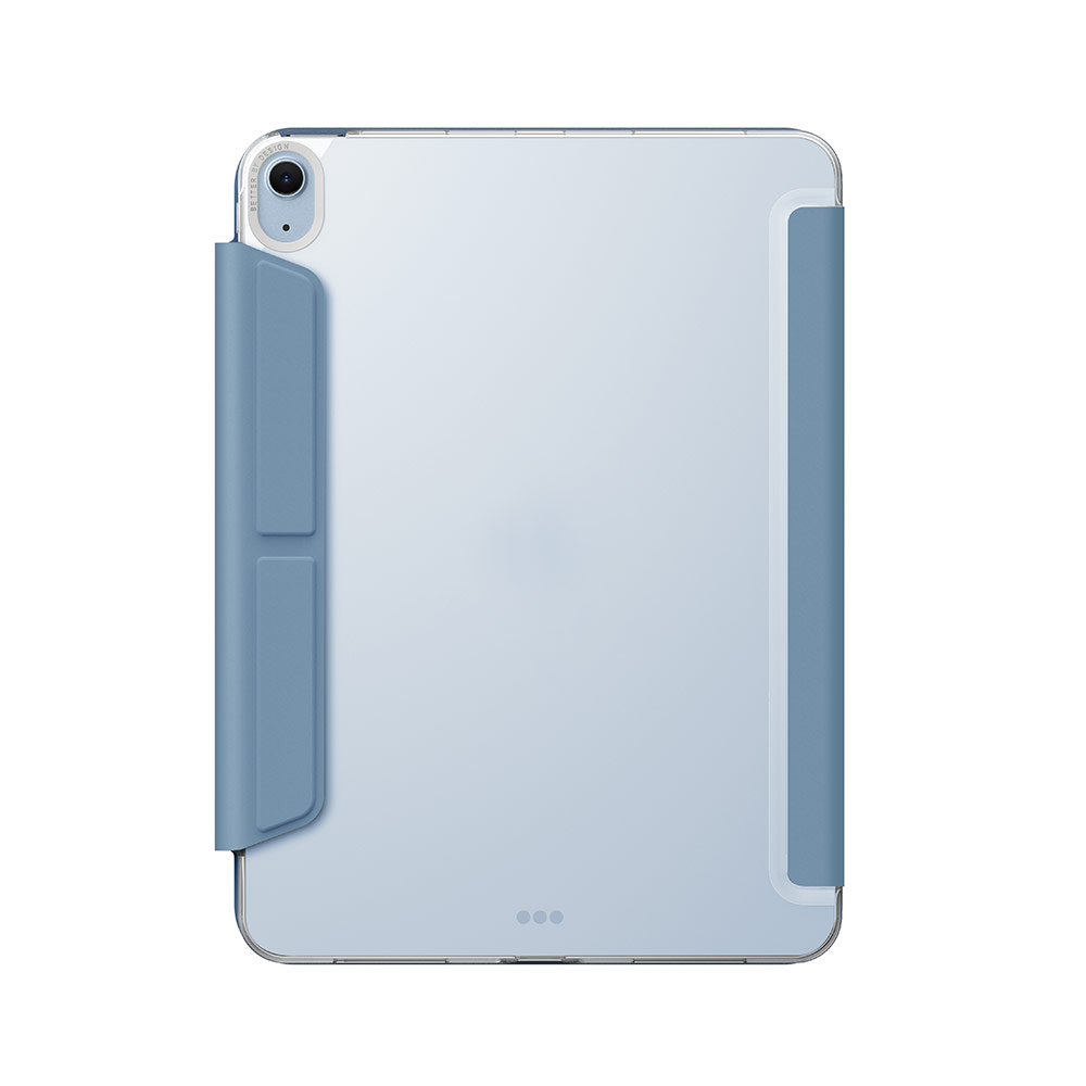 Picture of Apple iPad Air 11 M3 2025 Case | Uniq Camden Click Flip Cover Stand Case for iPad Air 11 M2 2024 M2 2025 (Blue)