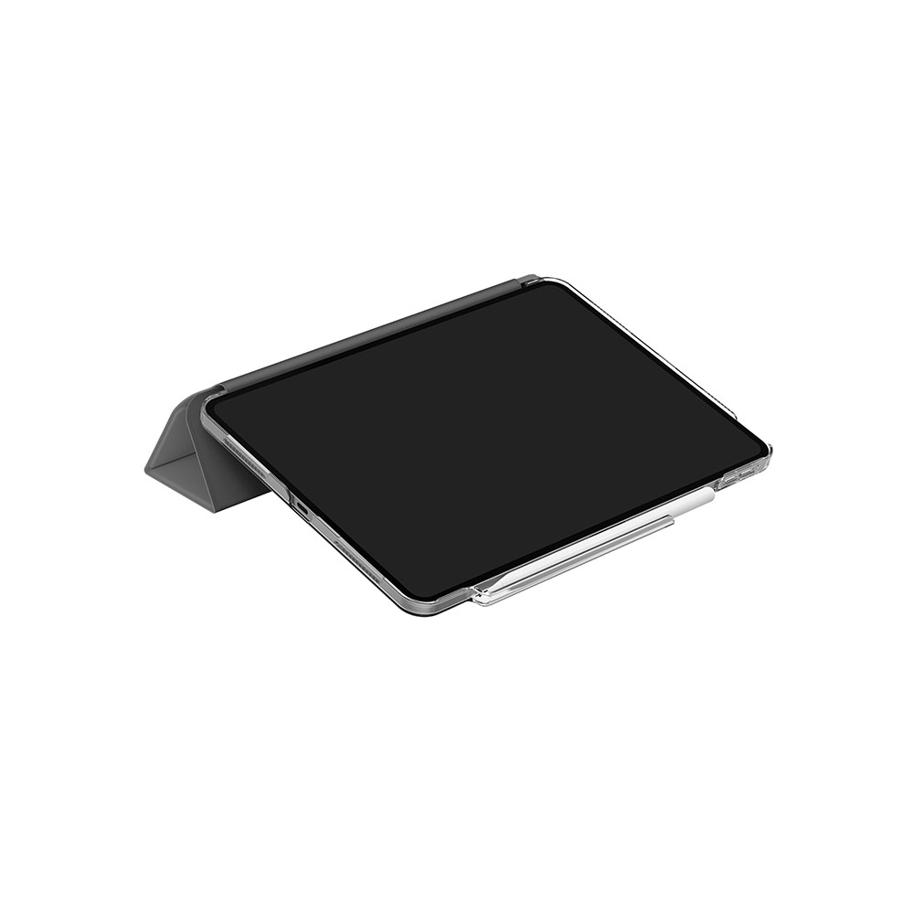Picture of Apple iPad Air 11 M3 2025 Case | Uniq Camden Click Flip Cover Stand Case for iPad Air 11 M2 M3 2024 2025 (Grey)