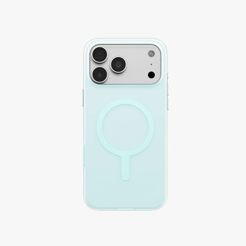Picture of Apple iPhone 18 Pro Case | Uniq Clario MagClick Eco-Friendly Drop Protection Case with Camera Control Button for iPhone 18 Pro 6.3 - Glacier Mint