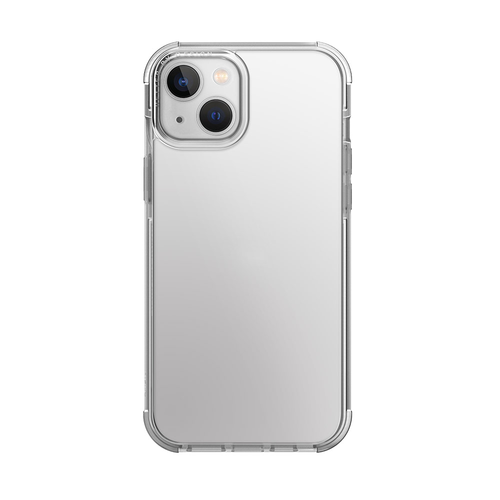 Picture of Apple iPhone 14 6.1 Case | Uniq Combat Hybrid Ultra Tough Drop Protection Case for iPhone 14 6.1 (Crystal Clear)