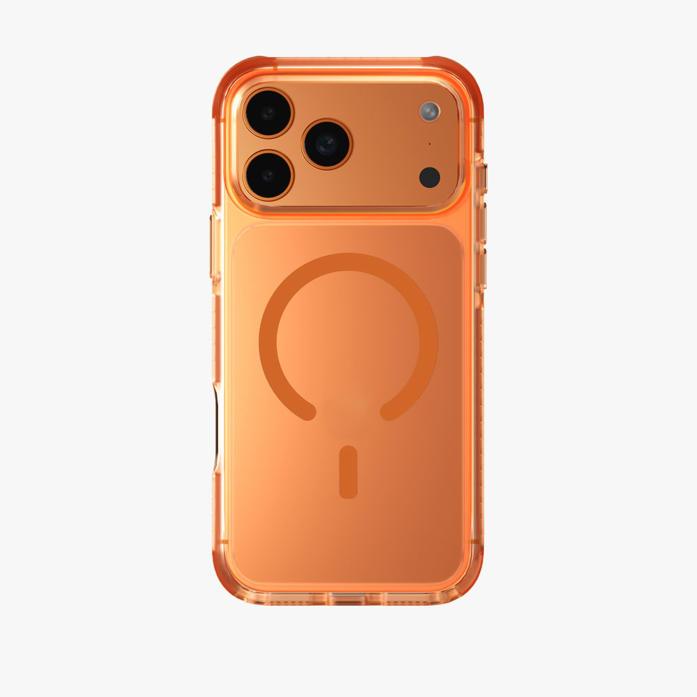 Picture of Apple iPhone 17 Pro Max 6.9 Case | Uniq Combat Triple-Layered Magclick Protective Case for iPhone 17 Pro Max 6.9 ( Volt Orange)