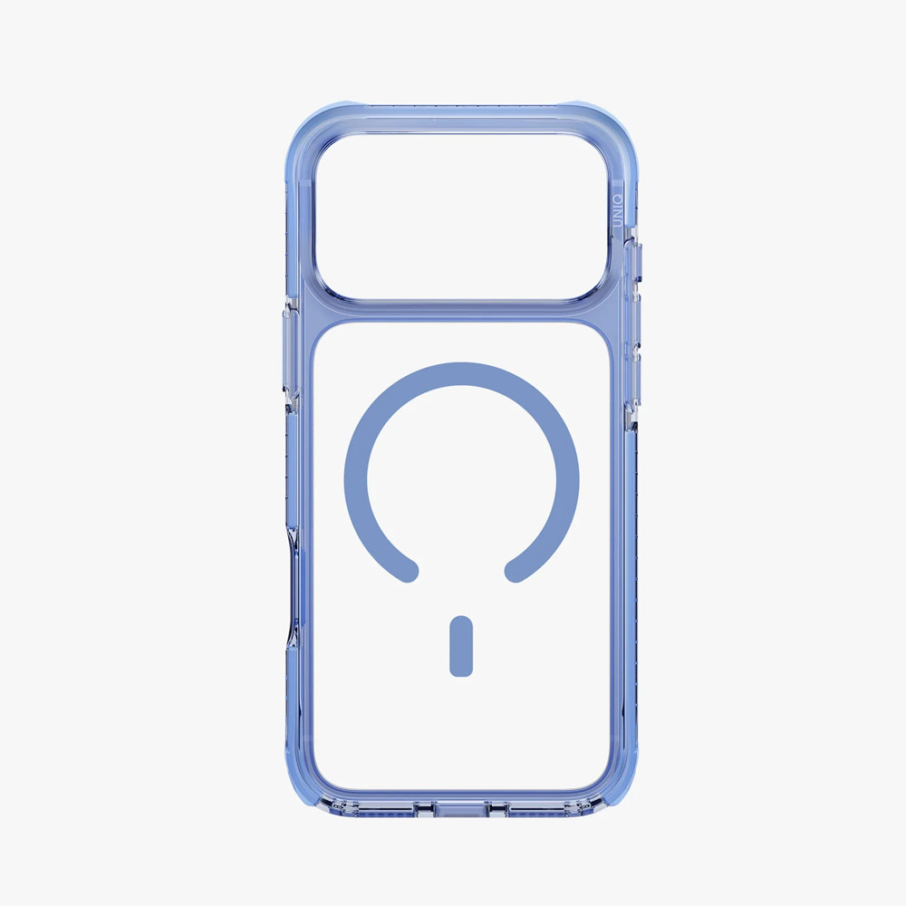 Picture of Apple iPhone 18 Pro Max Case | Uniq Combat Triple-Layered Protective MagClick Drop Protection Case with Camera Control Button for iPhone 18 Pro Max 6.9 - Polar Blue
