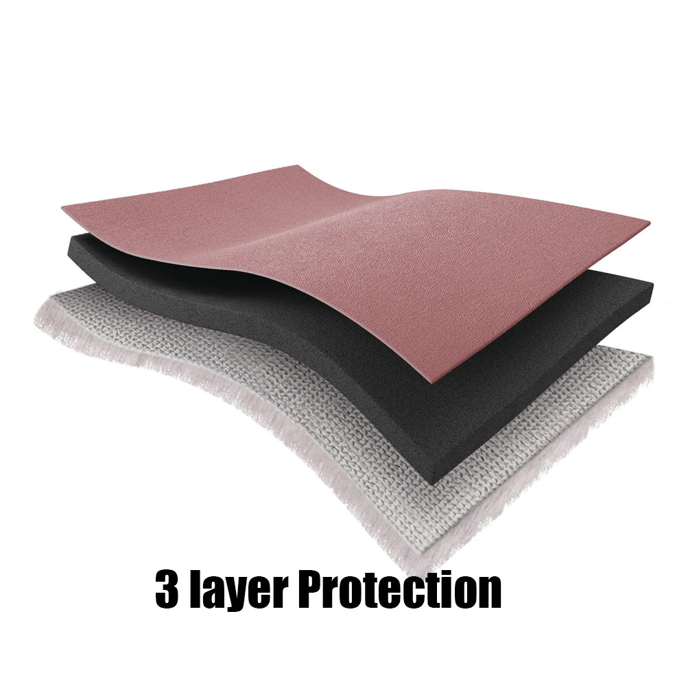 Picture of Uniq Cyprus Water Resistant Neoprene 3 Layer Protection Laptop Notebook Sleeve fit up to 14 inches (Pink)