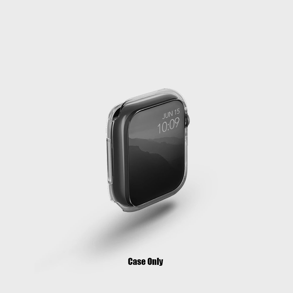 Picture of Apple Watch 41mm Case | Uniq Glase TPU Slim cover case for Apple Watch 41mm Series 7 Case (Dual Color Pack )