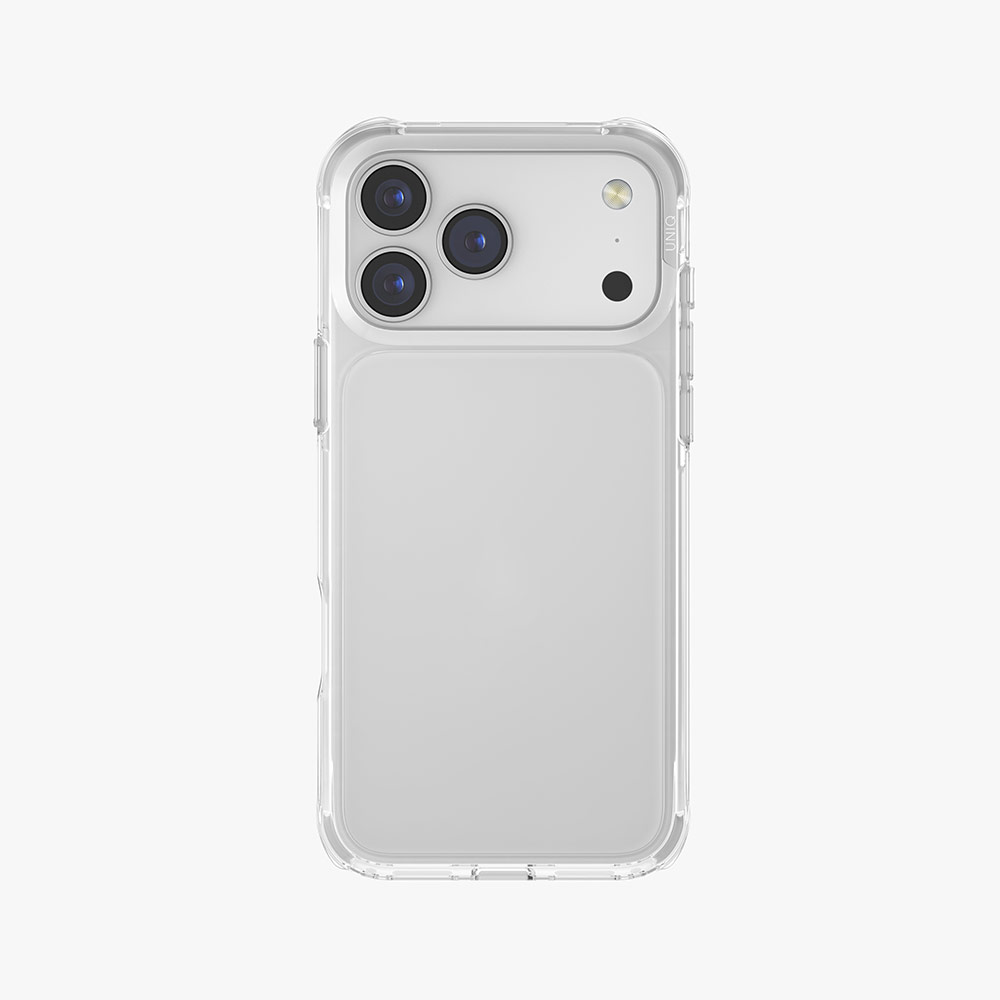 Picture of Apple iPhone 17 Pro 6.3 Case | Uniq LifePro Xtreme Hybrid Slim Thin Transparent Drop Protection Case for iPhone 17 Pro 6.3 (Clear)