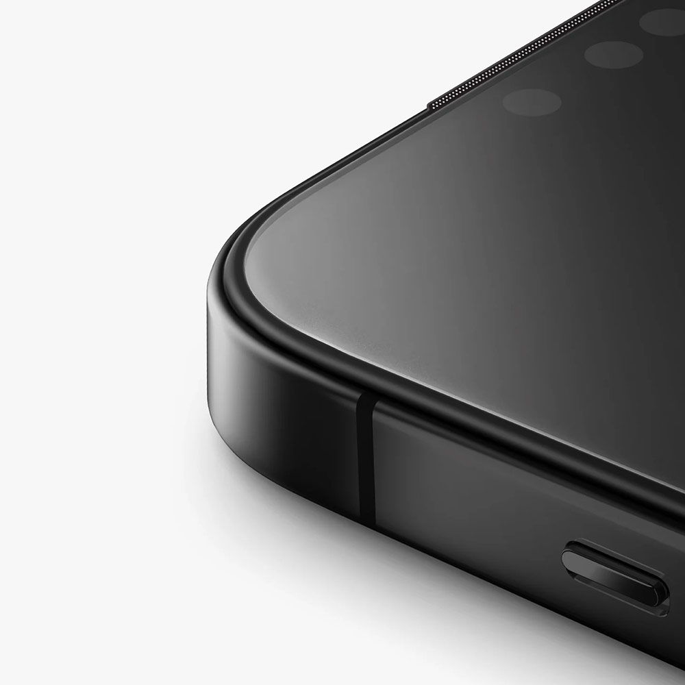 Picture of Apple iPhone Air 6.5 Screen Protector | Uniq Optix Covex Vivid Tempered Glass Screen Protector with Installation Helper Kit for iPhone Air 6.5 (Clear)