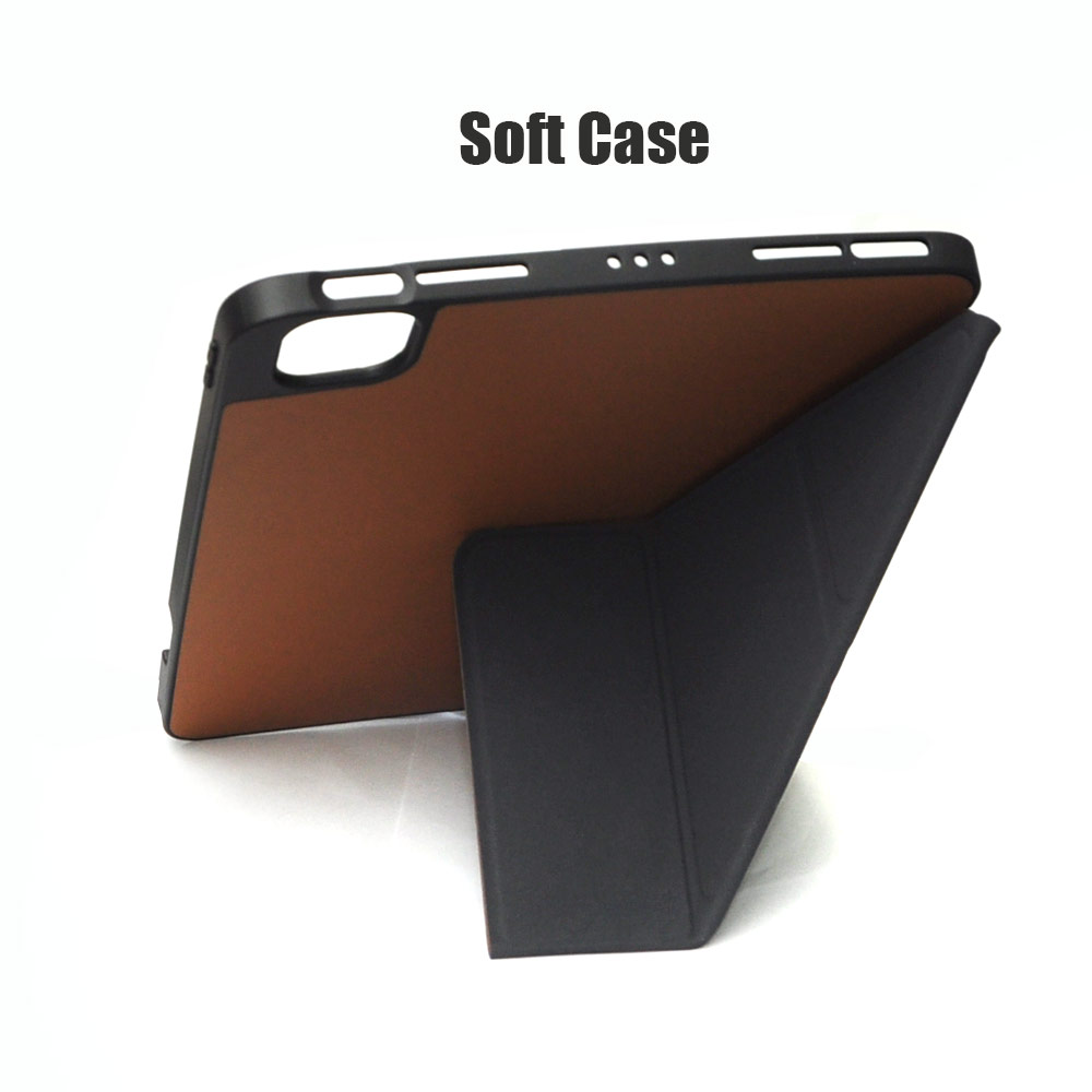 Picture of Apple iPad Pro 11 3rd gen 2021 Case | Viva Madrid Elegant Protection Flip and Standable Case with Integrated Pencil Holder for Apple iPad Pro 11 3rd Gen 2021 (Brown)